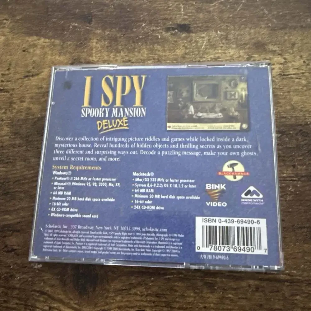 I Spy Spooky Mansion Deluxe (PC/Mac, 2004)
